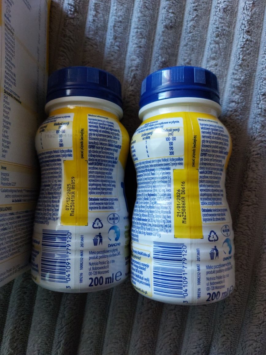 Mleko modyfikowane Bebiko 1 ,4×200ml i 1×600g