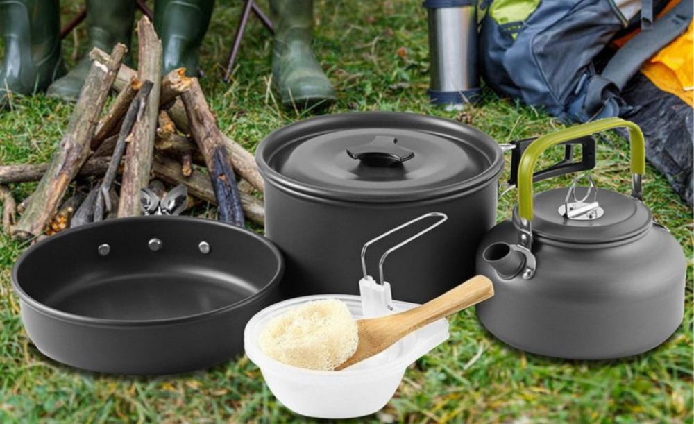 Набор посуды 3в1 для полевой кухни