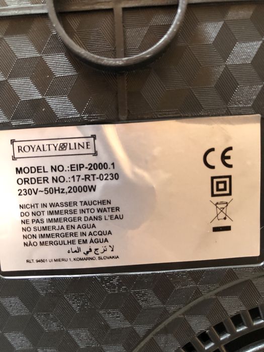 Placa de indução portátil