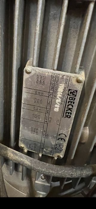 Pompa próżniowa Becker