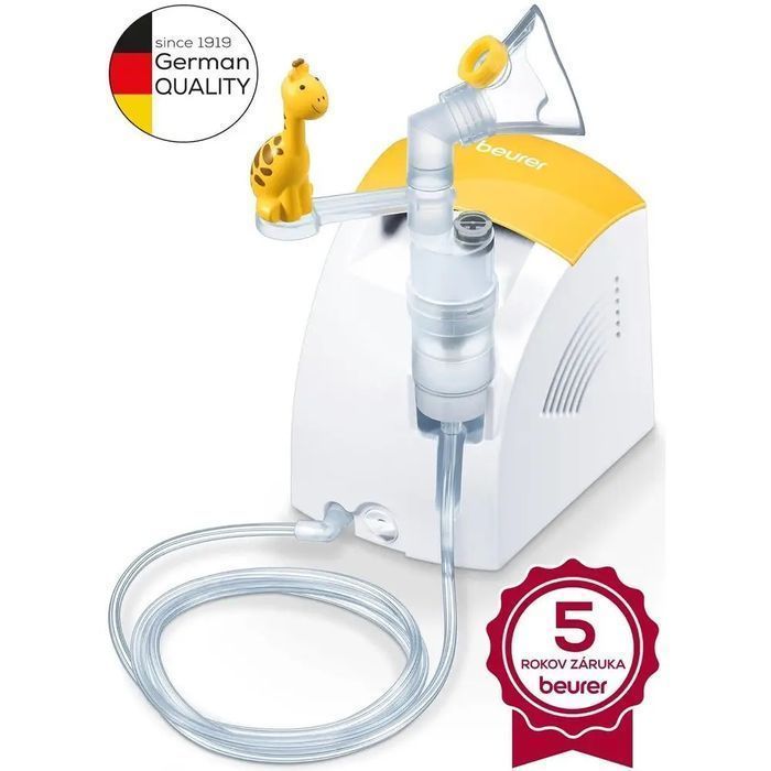 Inhalator beurer ih 26 kompresorowy do nebulizacji   żyrafą dla dzieci