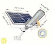 Lampa uliczna led duży panel słoneczny