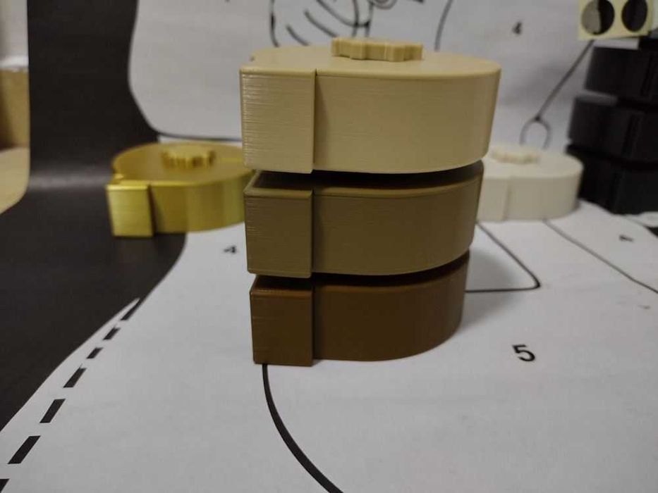 Dyspenser zaklejek naklejek etykiet  okrągłe - 20 mm 1000 sztuk