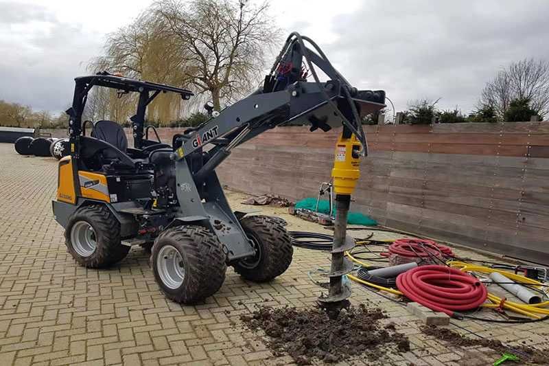 Wiertnica hydrauliczna do minikoparki KINGER DH2000 1,5-3t GW 2 lata