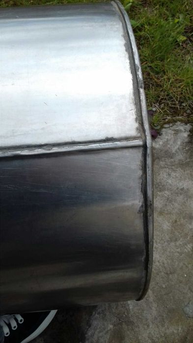 Баняк з нержавійки 57л