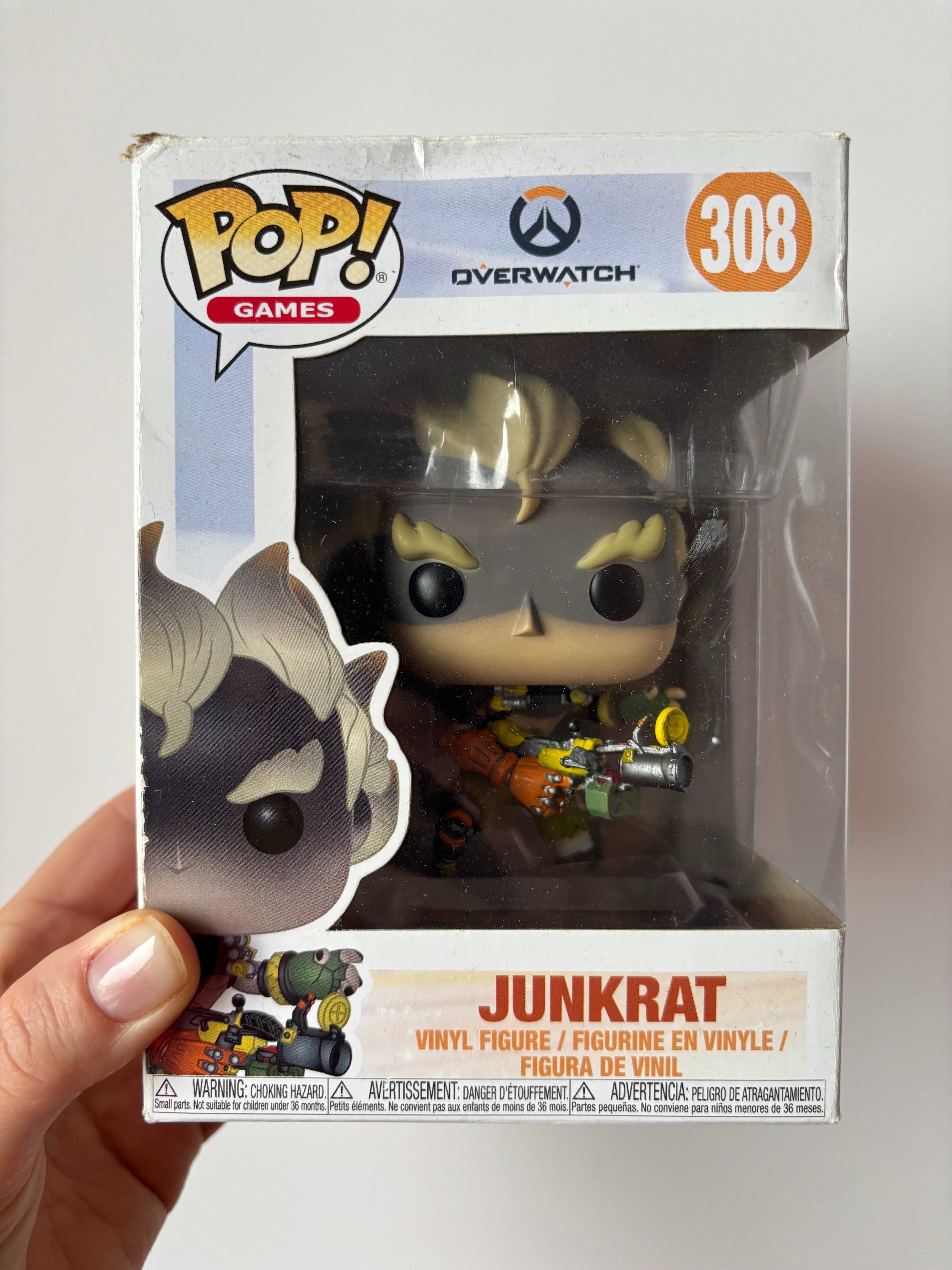 Figurka kolekcjonerska Funko POP Games 308 JUNKRAT Overwatch 2018