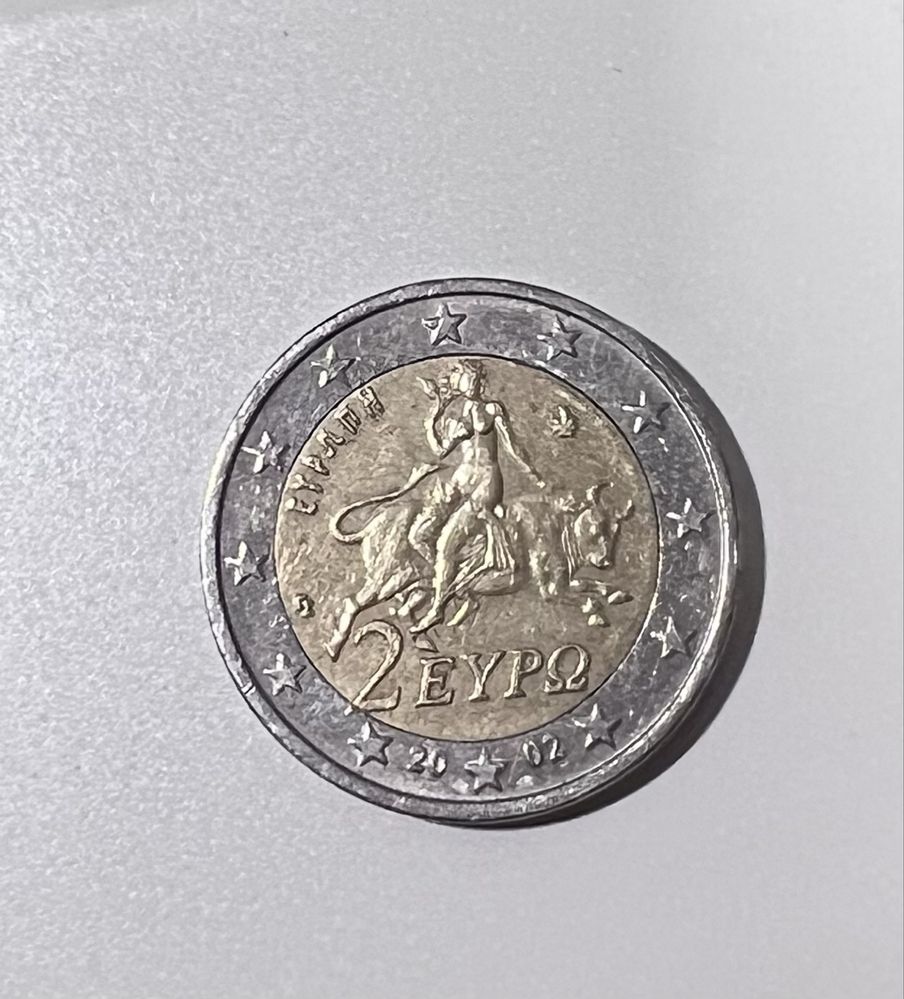 Moeda de 2€ Grecia 2002