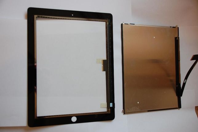 Ремонт замена сенсор-экран (Touch) Apple iPad 3/4 , белый/черный цвет