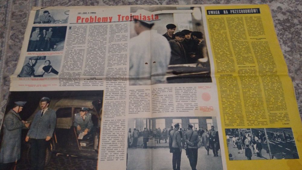 mo milicja, gazeta propagandowa MO W służbie narodu z 1965r