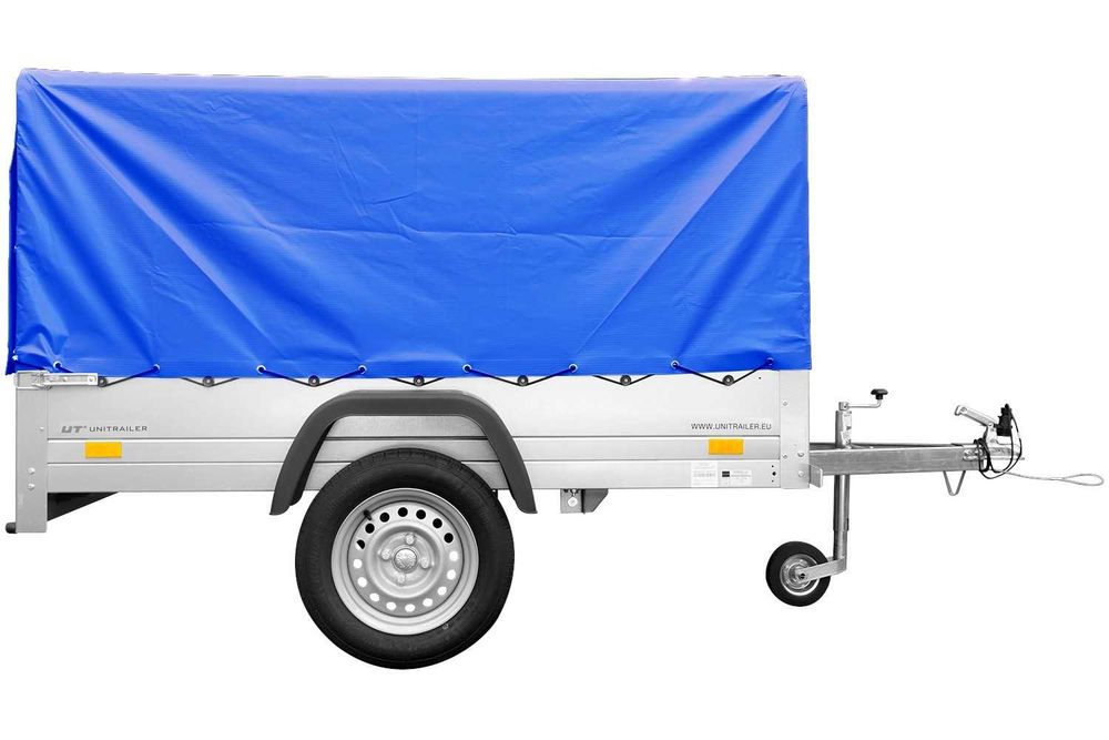 Przyczepka lekka 200x125 GARDEN 201 KIPP stelaż H-800 + plandeka