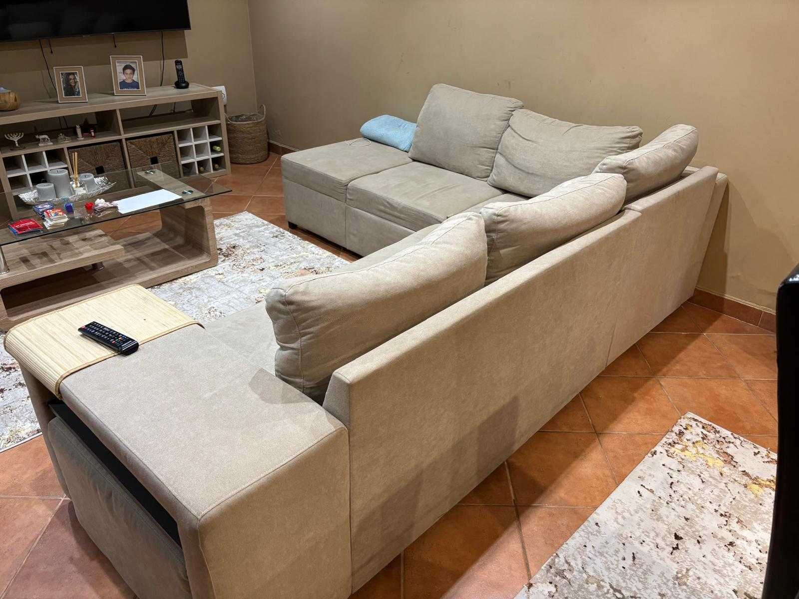 Sofá de canto como novo