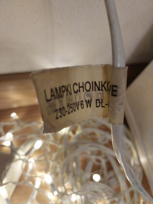 Kurtyna świetlna led schody balustrady 100szt 3m lampki święta 220v