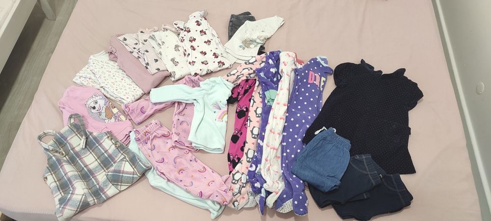 Lote de menina 12 meses inverno