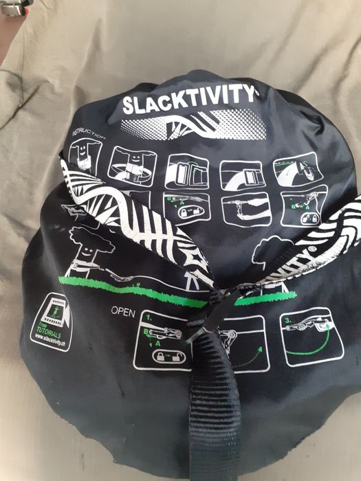 Slacktivity de 30 mt igual a nova. Completa e com saco.