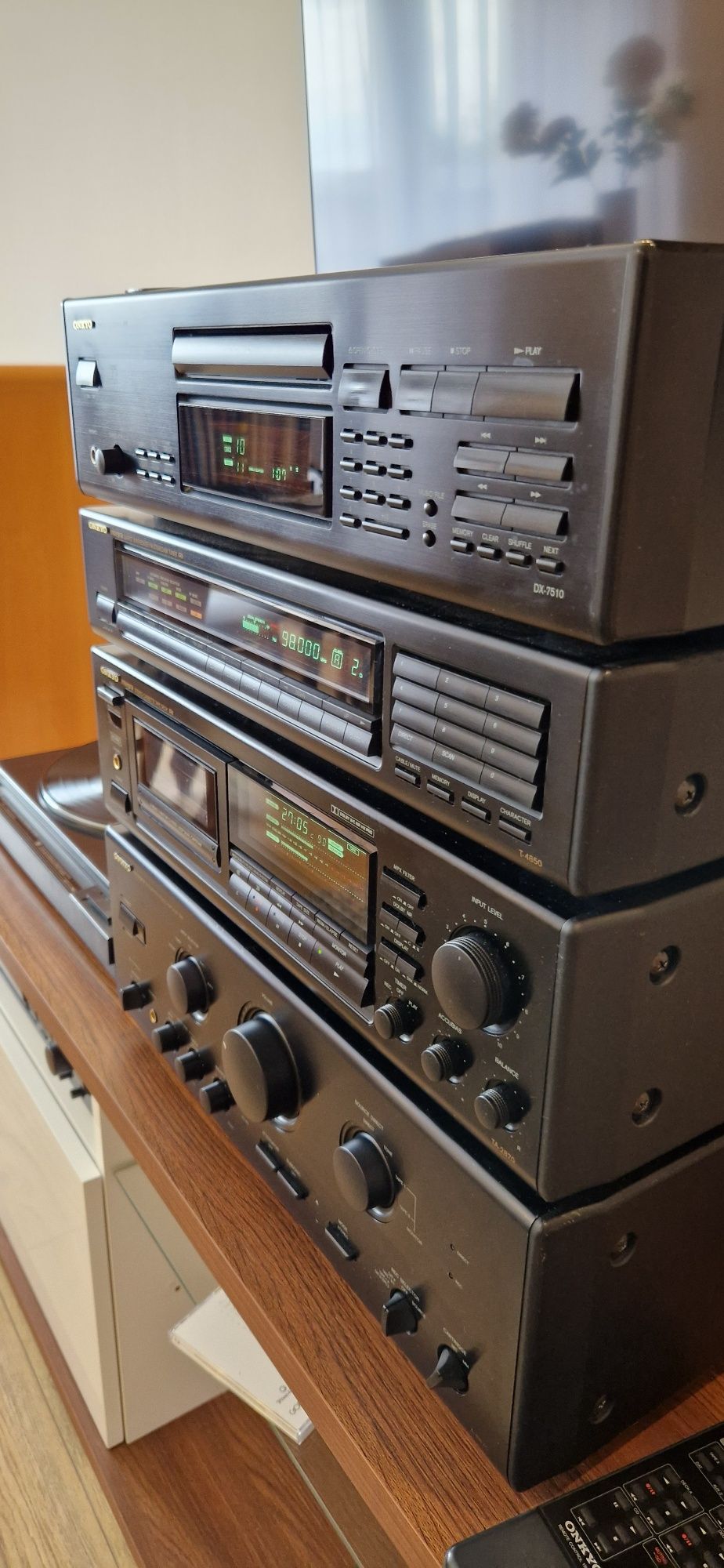 Wieża Onkyo Integra Wzmacniacz A8870 , CD, Deck, Tuner