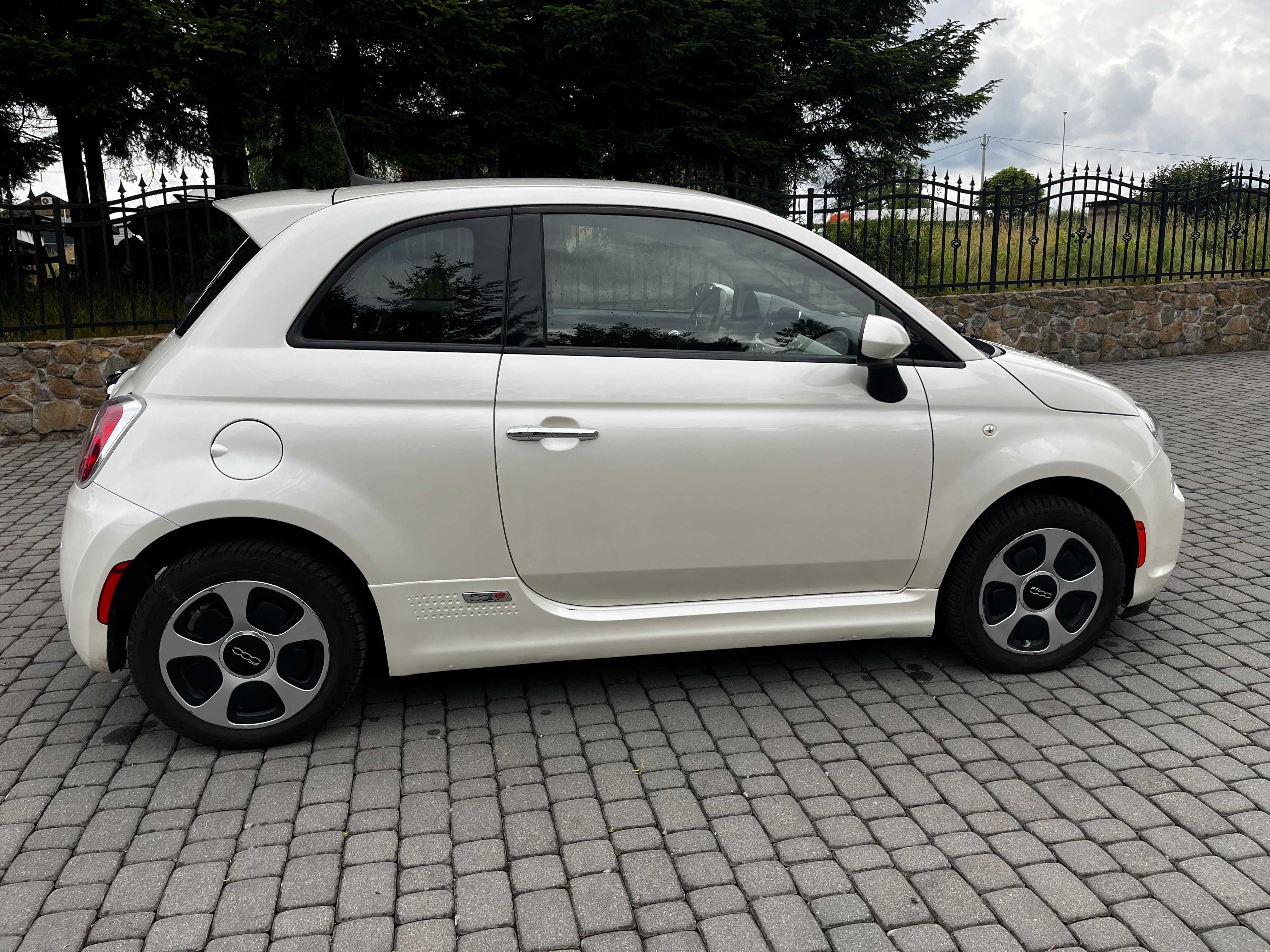 Fiat 500e Elektryczny | Biała Perła | Klimatyzacja | Mocna Bateria |