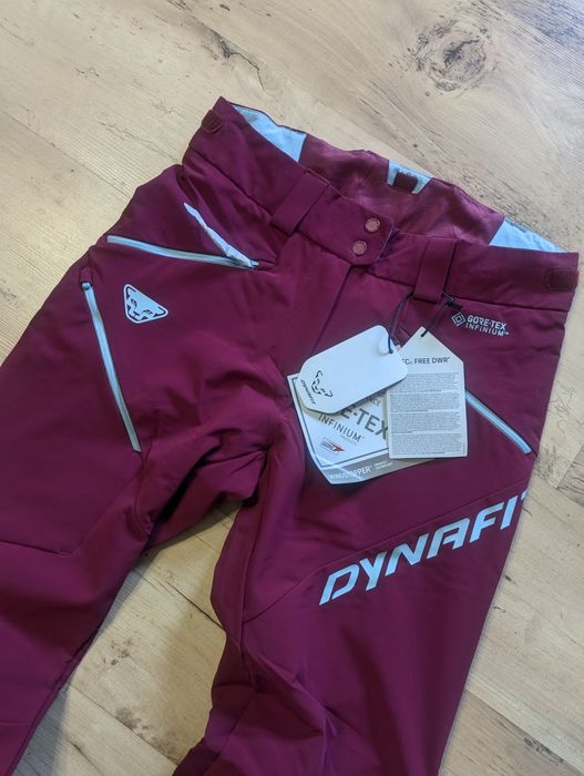 Spodnie damskie Dynafit Radical Infinium Hybrid Pants  beet red GTX