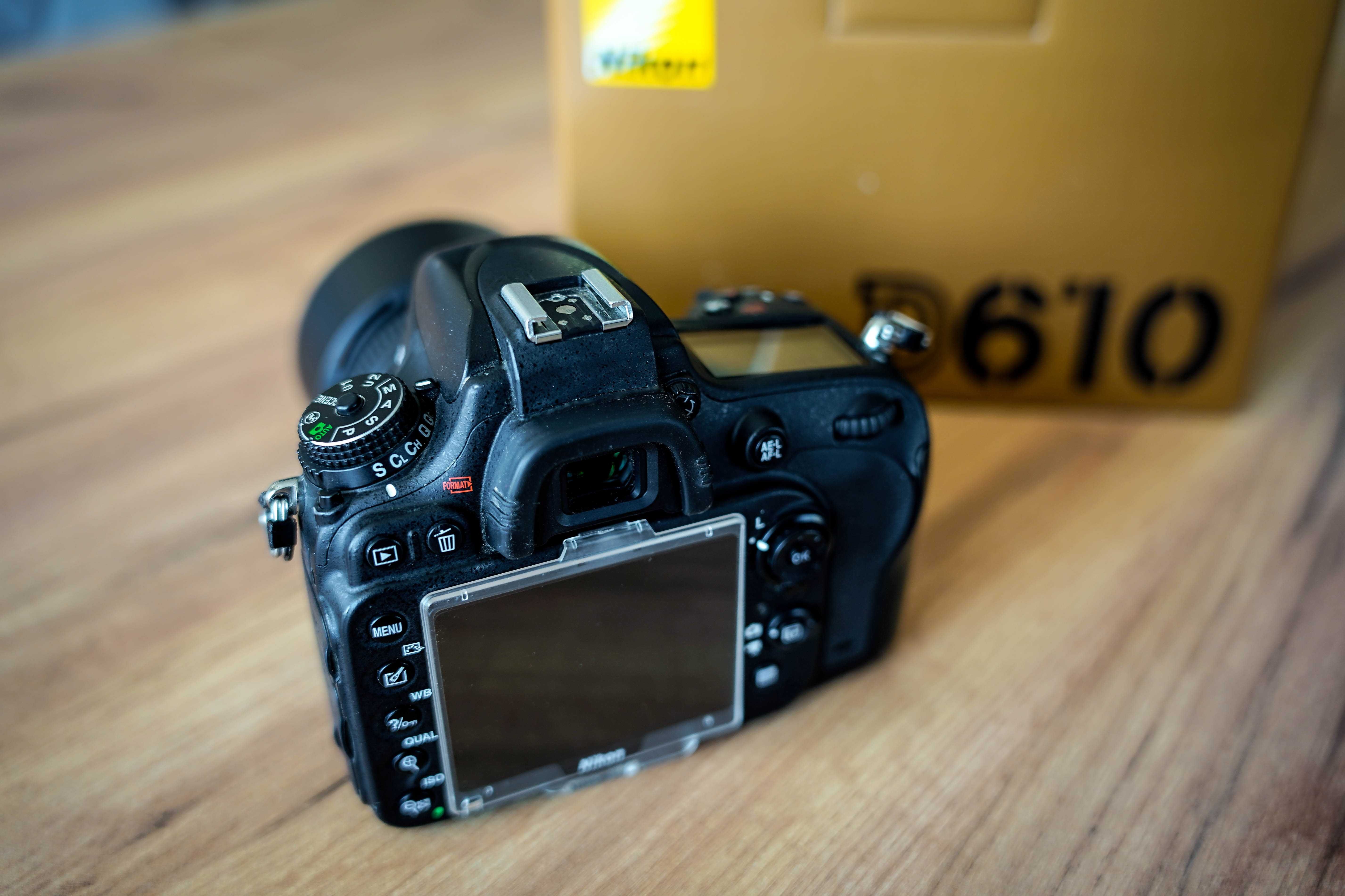 Nikon D610 + obiektyw