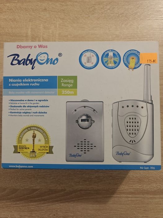Niania elektroniczna z czujnikiem ruchu BabyOno
