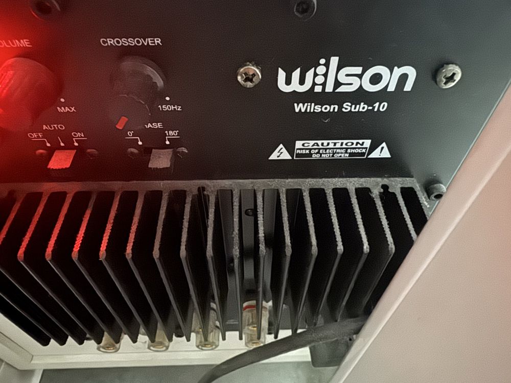 Subwoofer Wilson Sub-10 bialy