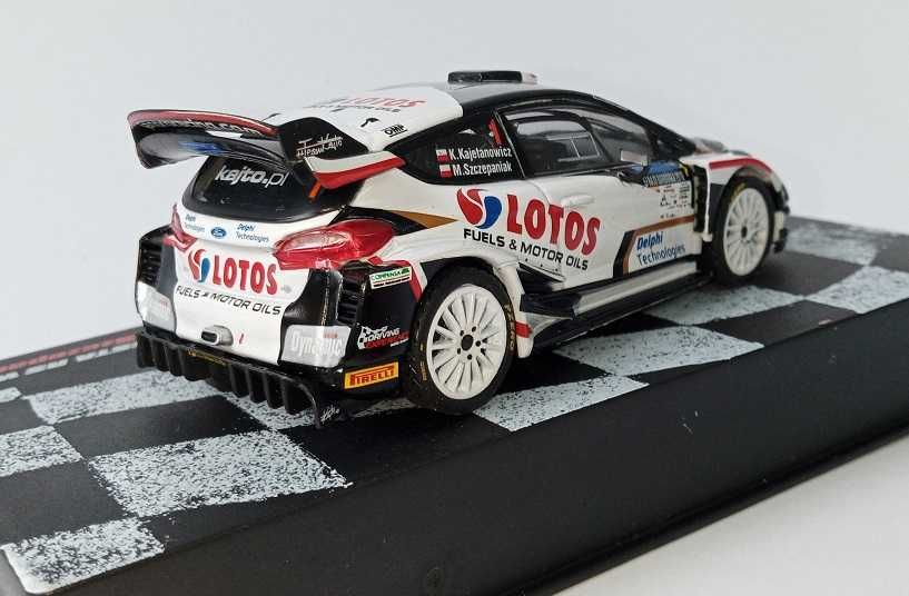 FORD FIESTA RS WRC Kajetanowicz / Szczepaniak Rajd Barbórka 2019 1:43