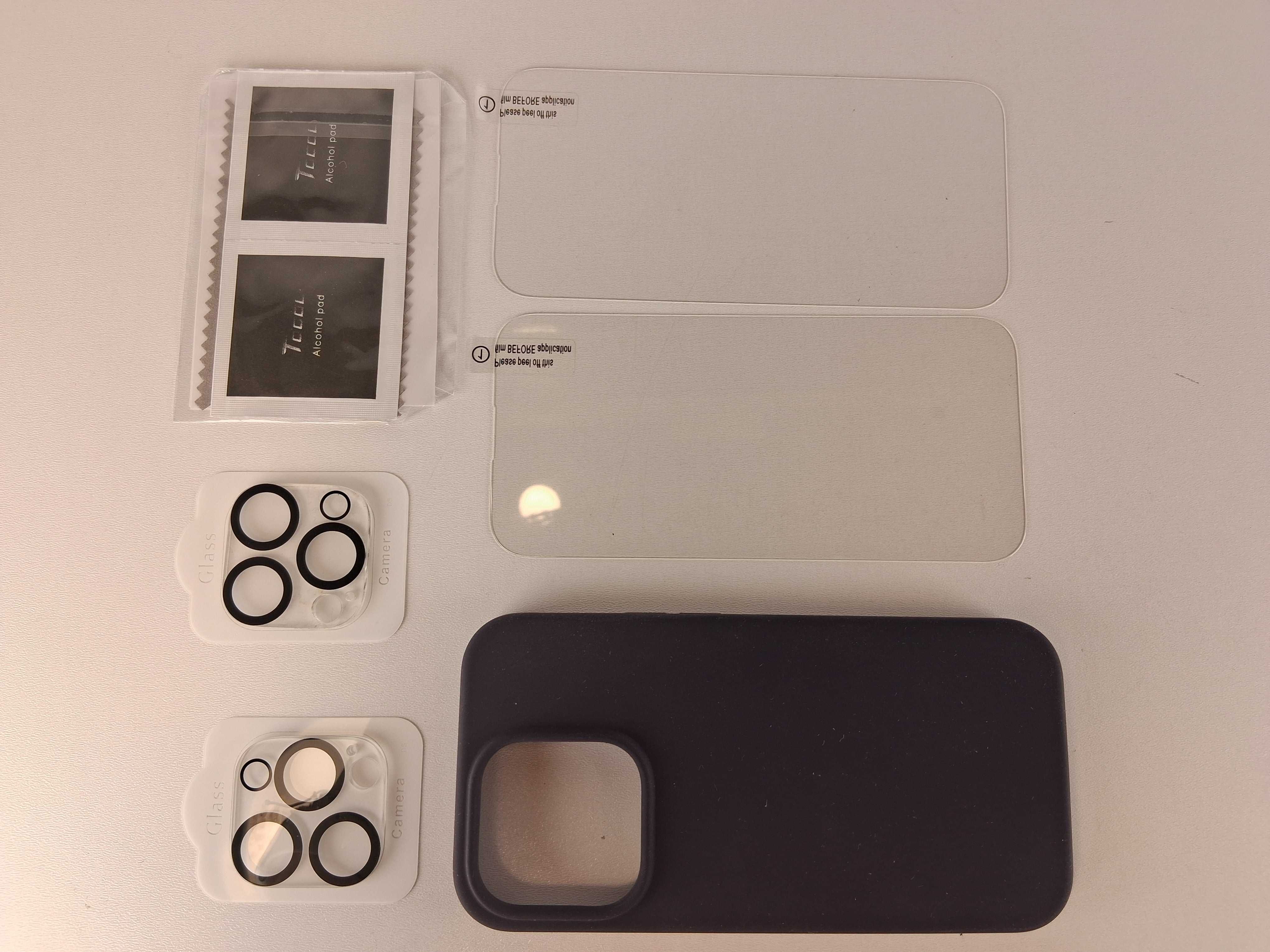 Y127 Zestaw Ochronny Tocol do iPhone 14 Pro Szkło Hartowane Etui Nowy