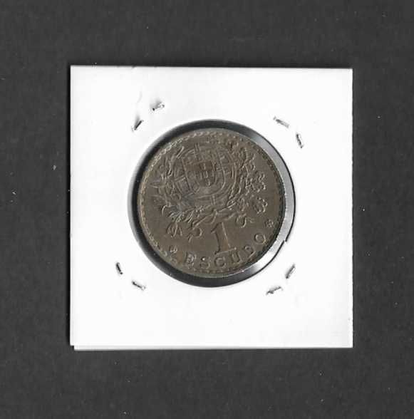 Moeda de 1 Escudo. Portugal 1968