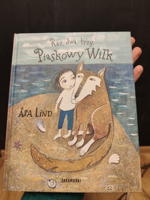 Raz, dwa, trzy, Piaskowy Wilk, autorka: Åsa Lind