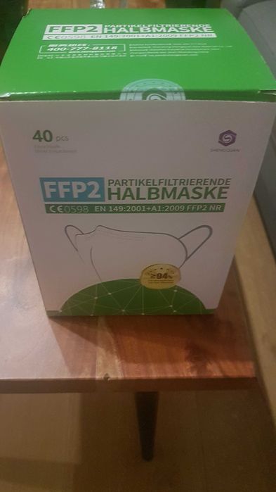 maseczki shengquan ffp2 40 sztuk