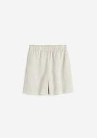 Льняные шорты h&m linen-blend pull-on shorts