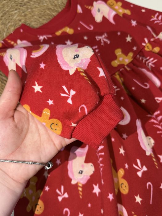 Новорічна сукня на флісі