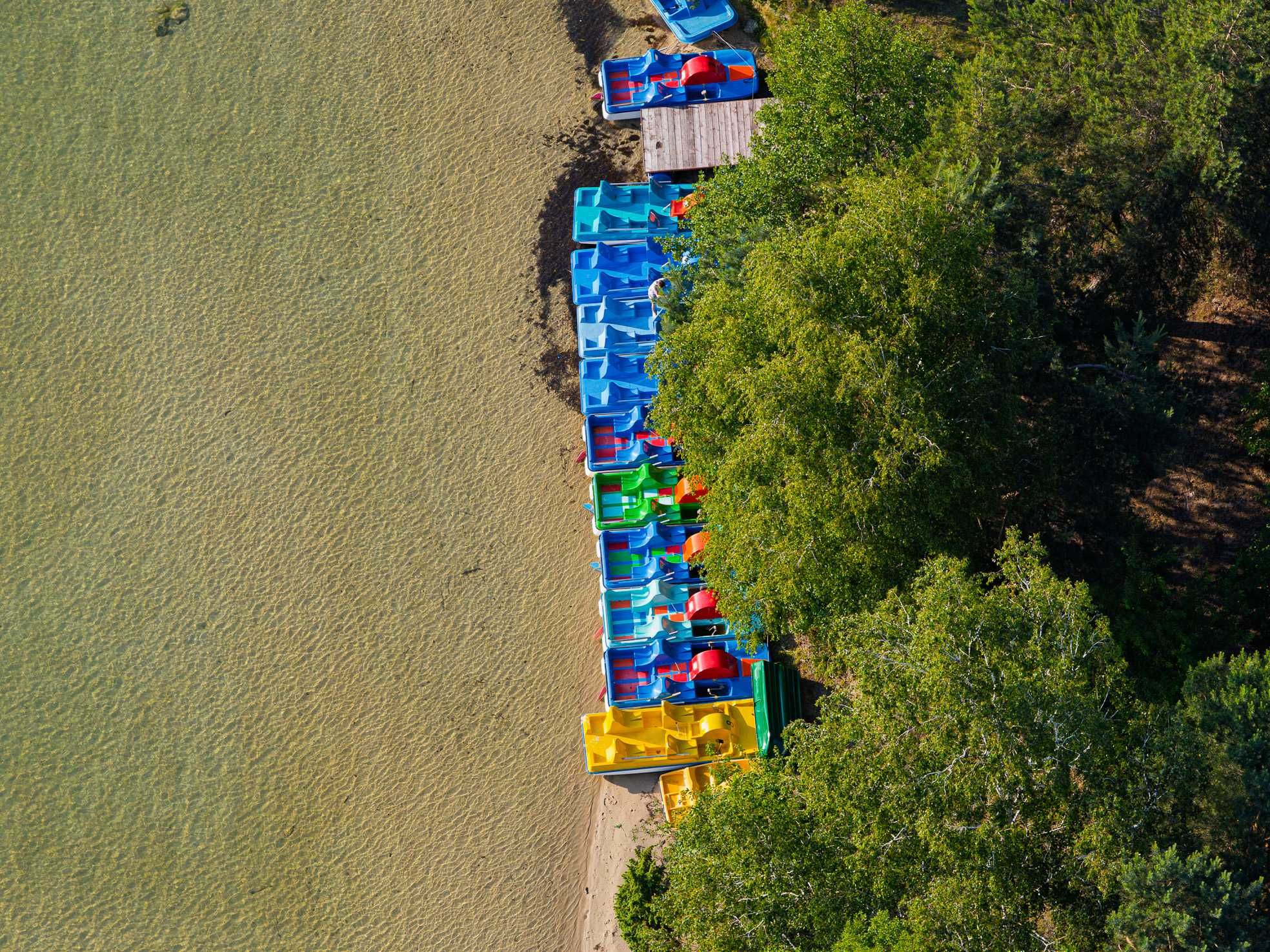 Działka Okuninka  j. Białe blisko głównej plaży