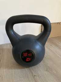 Kettlebell bitumiczny 18 kg