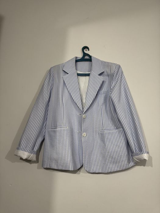 Жіночий піджак у смужку