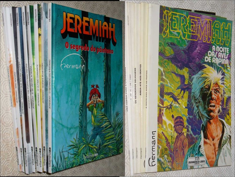 JEREMIAH - Hermann - todos os 13 albuns editados em Portugal