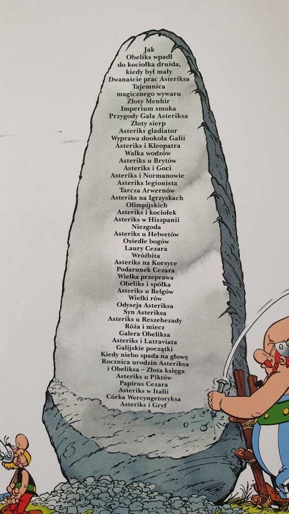 Nowe, komiksy Asterix i Obelix