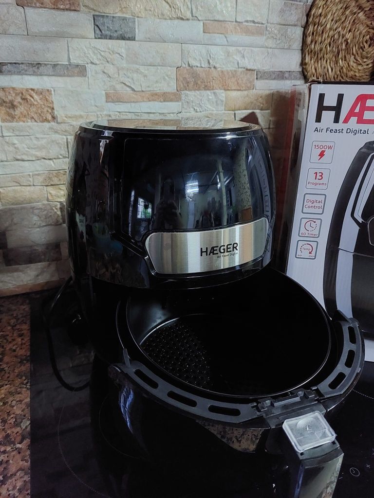 Digital air fryer haeger