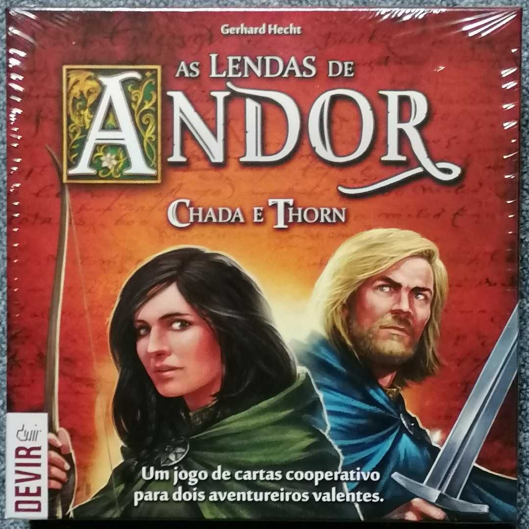 As Lendas de Andor: Chada e Thorn - jogo de tabuleiro