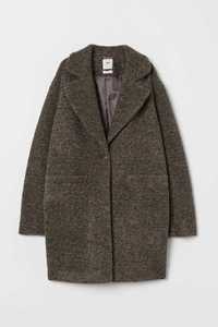 Płaszcz wełniany H&M Premium 38 M wool blend