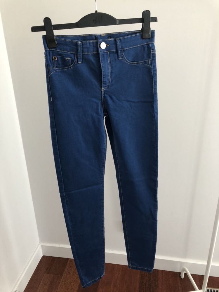 River island rurki jeans dżinsy 34