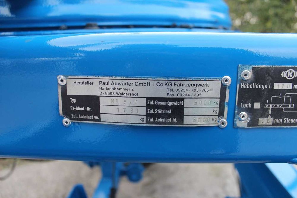 Przyczepa dłużyca dłużycowa do stali drutu słupów energetyka 5 Ton