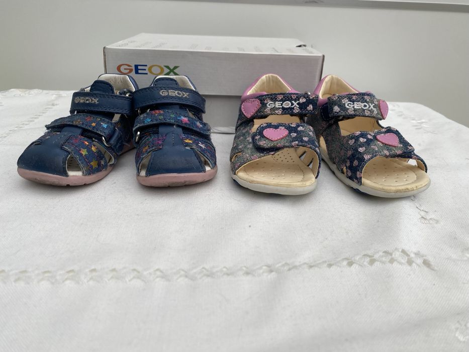 Geox Sandalias Tenis menina tamanho 20 e 21