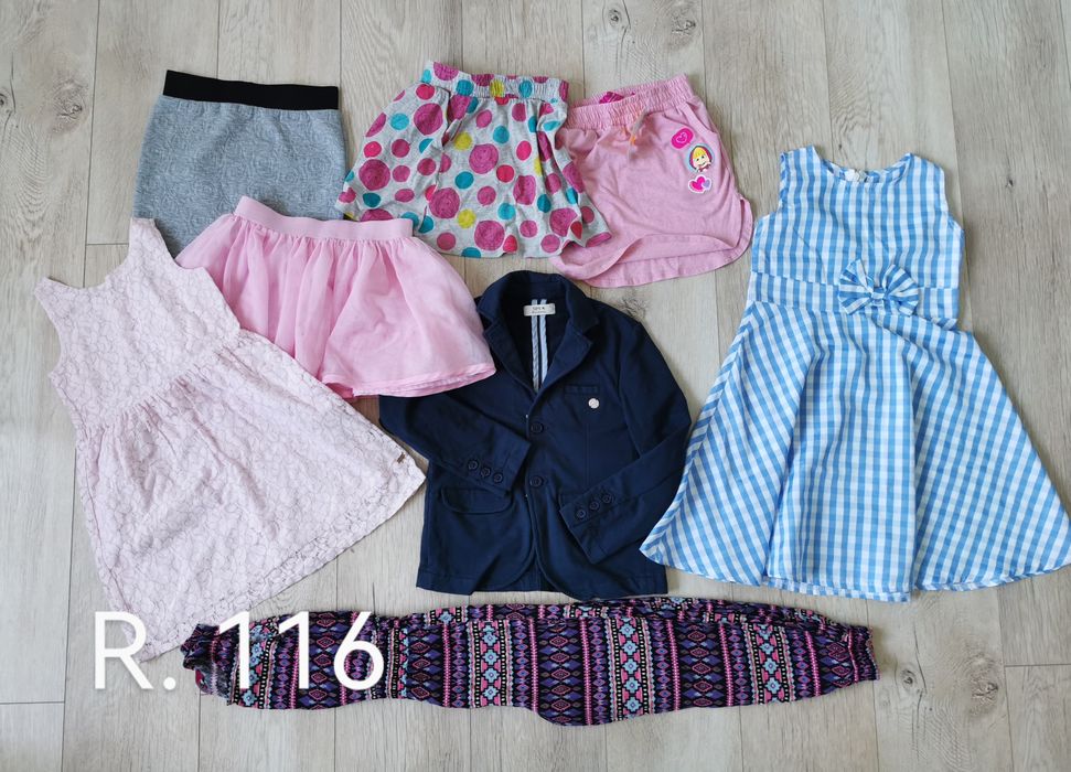 Zestaw dla dziewczynki r. 116
