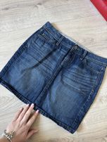 Jeansowa mini spódniczka brat y2k Hilfiger