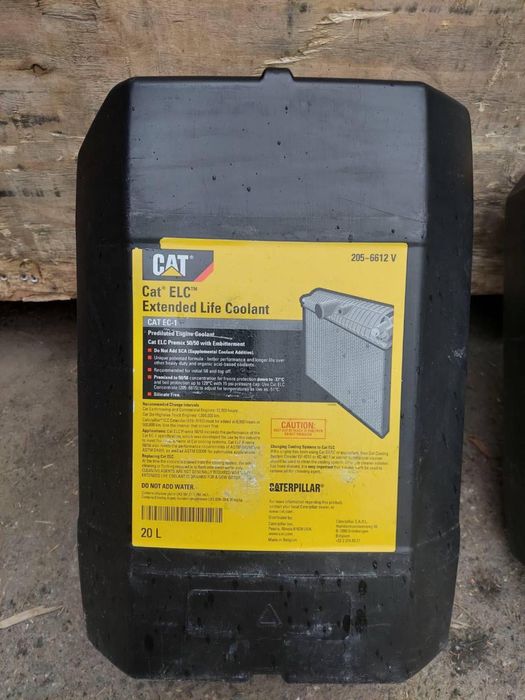 Антифриз Cat ELC 205-6612V, G12, 20л. Дійсний до 11/2028