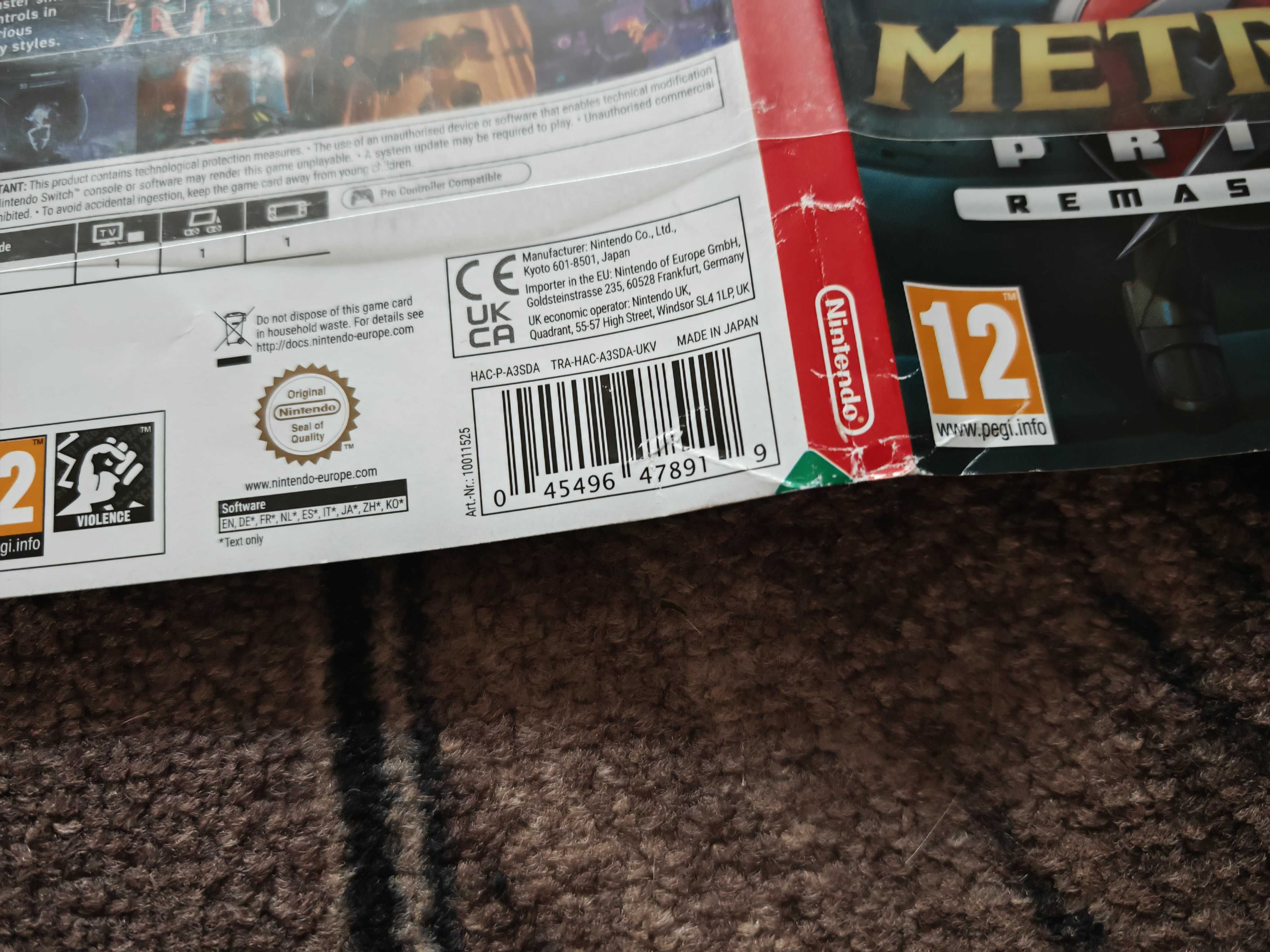 Продам Metroid Prime для Nintendo Switch
