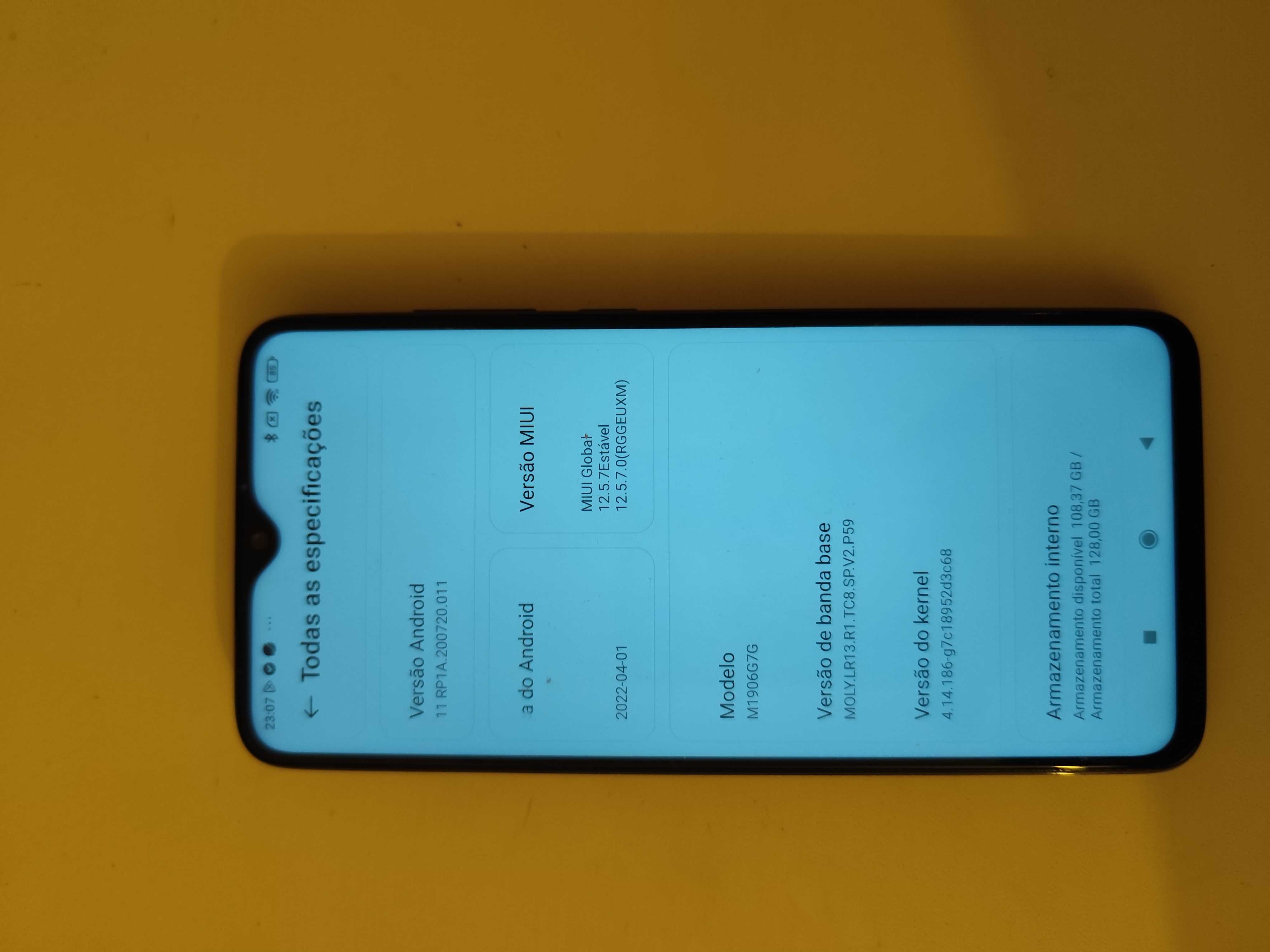 Telemóvel Xiaomi Redmi note 8 Pro