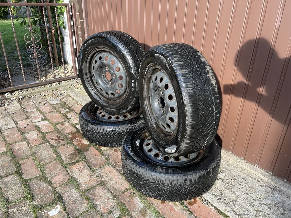 Koła zimowe 15” 195/60 - 4x108 (ford fusion/fiesta/focus)