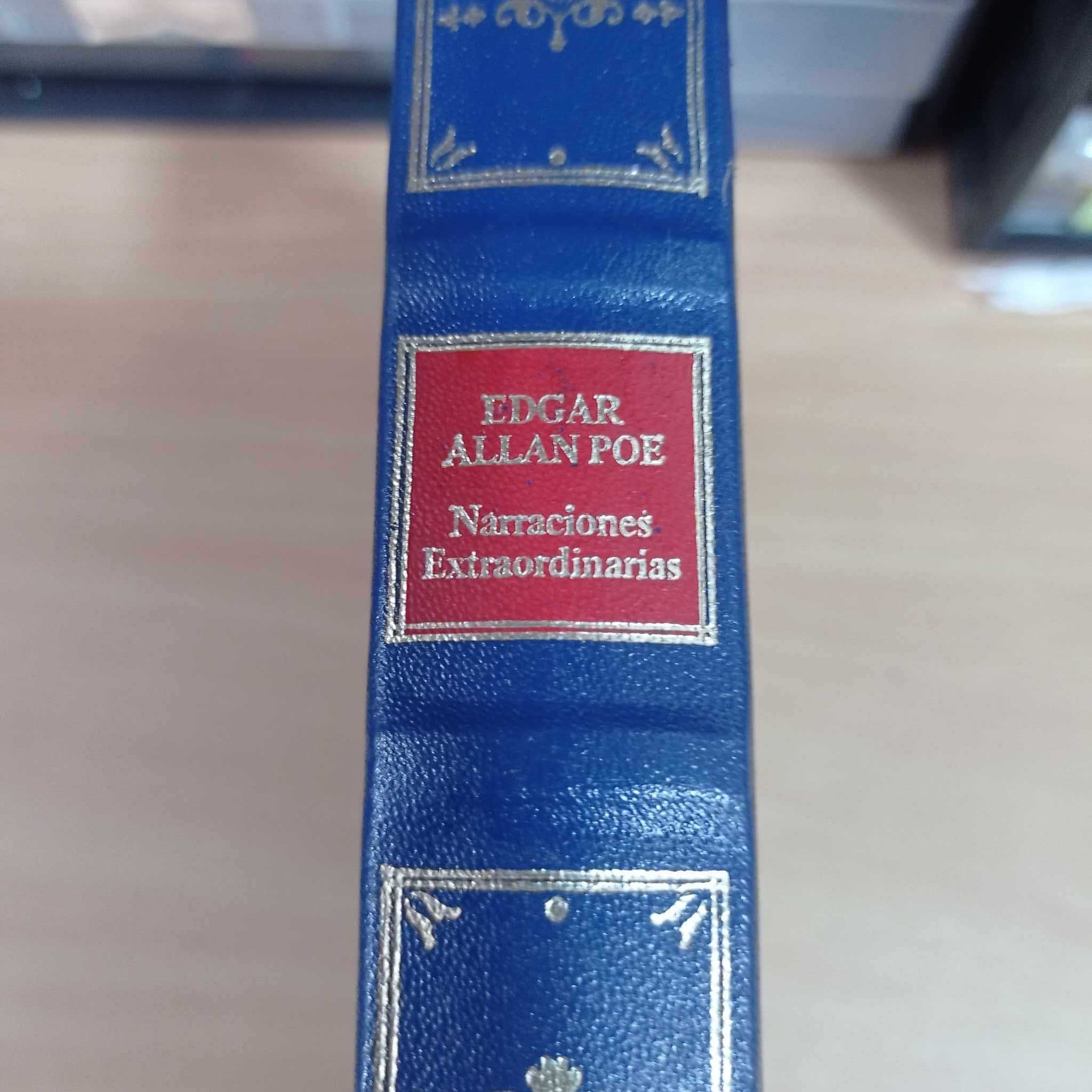 Livro espanhol naraciones extraordinarias Edgar Allan Poe