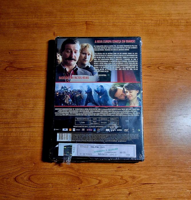 WALESA - A vida de Lech - A Nova Europa começa em Gdansk! NOVO/SELADO